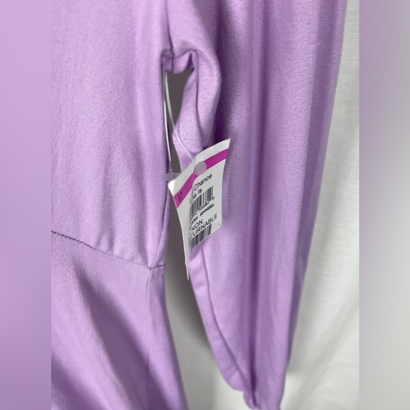 Velvet Torch Purple Long Sleeve MIDI Dress Size Large(12-14) NWT - Picture 6 of 16